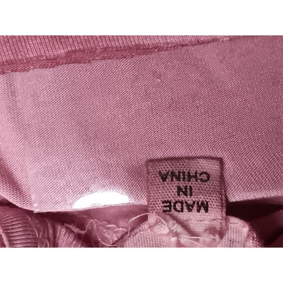 POL Oversized Maxi Dress Small Pink Sleeveless Henley Tank Textured Panels 48” - Picture 8 of 12